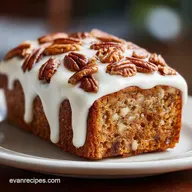 Butter Pecan Cake Loaf with Cream Cheese Frosting