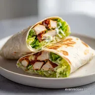 Chicken Caesar Salad Wrap Recipe: 15 Min