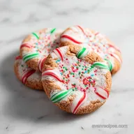 Crispy Candy Cane Cookies: Shatter Crisp and Pepperminty