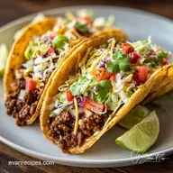 Easy Ground Beef Tacos for Family in 20 Minutes