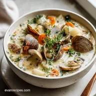 Clam Chowder Recipe with Smoky Bacon in 35 Minutes