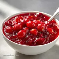Homemade Cranberry Sauce Recipe in 15 Minutes with Fresh Orange