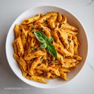 Roasted Red Pepper Pasta: High Protein and Creamy