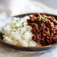 Smoky Honey Chili Beef Rice: 35 Minutes