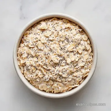Overnight Oats: Creamy Almond Milk Recipe Card