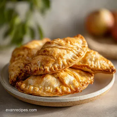 Apple Hand Pies for 10 Servings Recipe Card