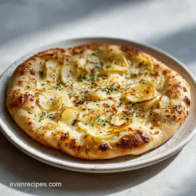 Artisan Pizza Dough with Garlic for 2 Servings Recipe Card