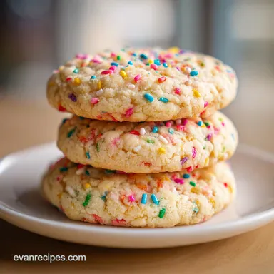 Birthday Cake Cookies Recipe: Ready in 25 Min Recipe Card