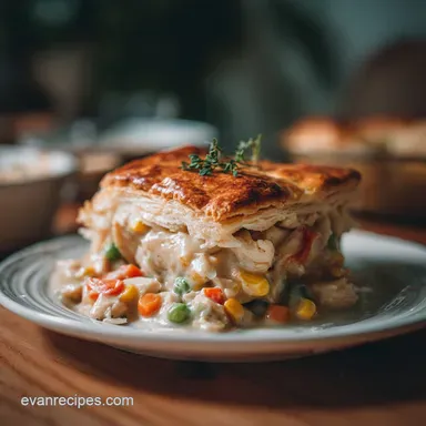Chicken Pot Pie and Bisquick in 40 Minutes Recipe Card