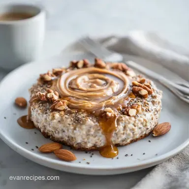 Cinnamon Almond Oats: Meal Prep Recipe Card