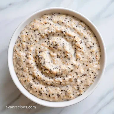 Cookie Dough Overnight Oats with Yogurt Recipe Card