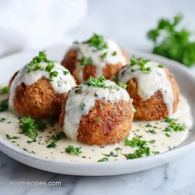 Creamy Meatballs in 40 Minutes