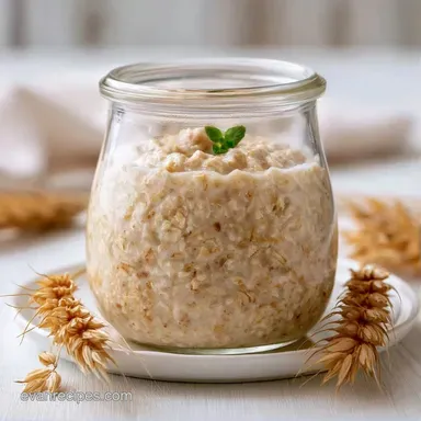 Overnight Oats with Greek Yogurt Recipe Card