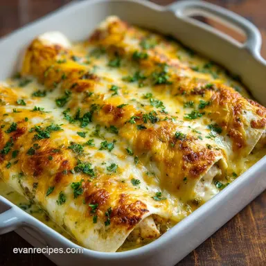 Chicken Enchiladas: Creamy Queso in 35 Minutes