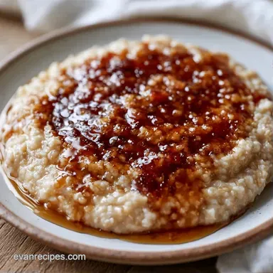 Creamy Steel Cut Oatmeal in 30 Minutes Recipe Card