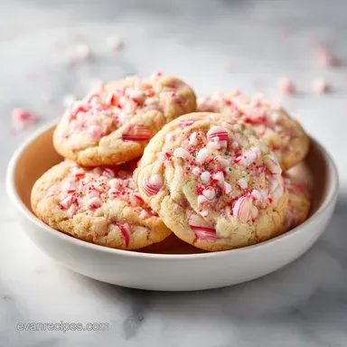 Crispy Candy Cane Cookies: Shatter Crisp Peppermint Treats Recipe Card