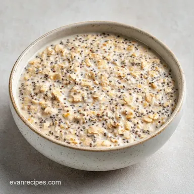 Overnight Oats with Chia Seeds Recipe Card