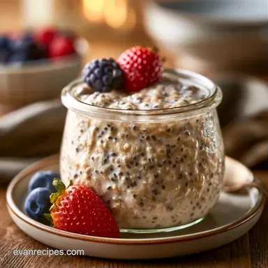 Overnight Oats with Chia Seeds: Creamy Recipe Card