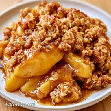 Apple Crisp with Oats in 40 Minutes