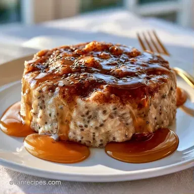 Easy Chia Seed Overnight Oats Recipe Card