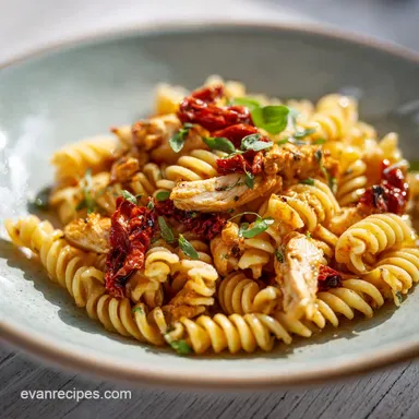 Marry Me Chicken Pasta Recipe 2: Creamy Recipe Card