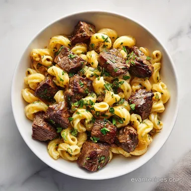 One Pot Zesty Steak Pasta in 30 Minutes