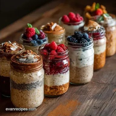 9 Easy High Protein Overnight Oats Recipes for Meal Prep
