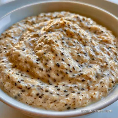 Overnight Steel Cut Oats with Yogurt Recipe Card
