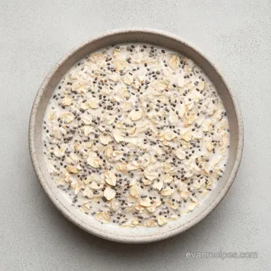 Protein Overnight Oats with Greek Yogurt Recipe Card