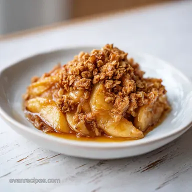 Snickerdoodle Cobbler for 8 Servings Recipe Card
