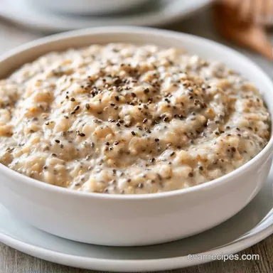 Vanilla Overnight Oats: Meal Prep Recipe Card