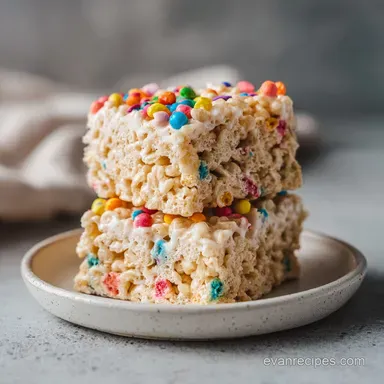 Rice Crispy Treat Recipe with Vanilla: Soft and Chewy in 20 Minutes Recipe Card