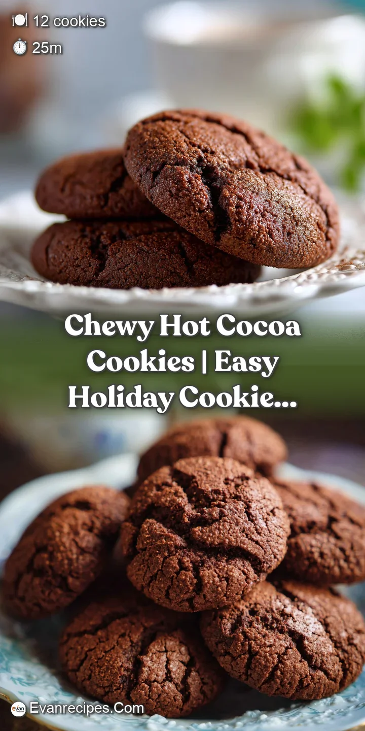 Close-up of a soft, dark chocolate cookie with a melted marshmallow on top.