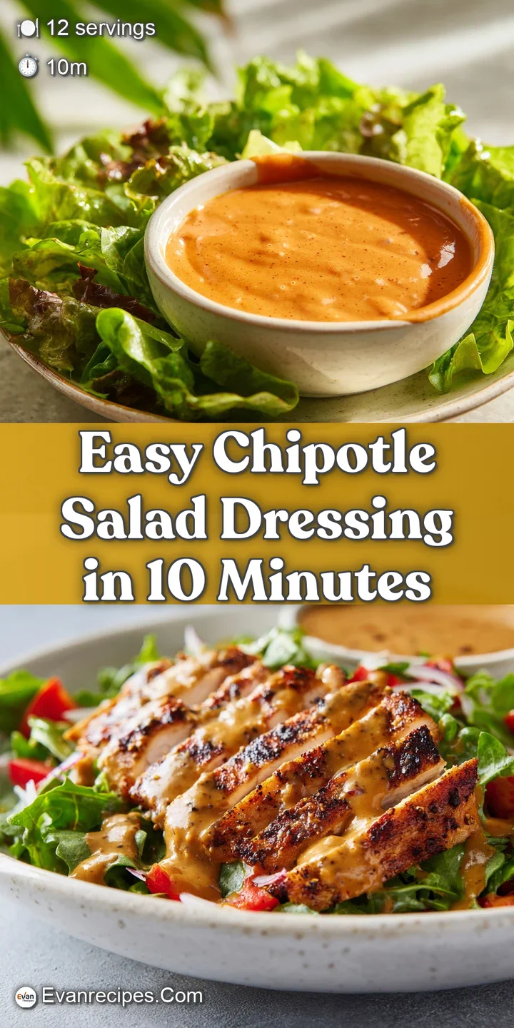 Close-up: Spicy chipotle dressing clings to a spoon, showcasing the creamy texture and flecks of chili powder and herbs.