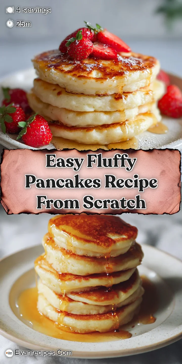 Close-up of a pancake stack with glistening syrup, showing a perfectly cooked golden-brown color and inviting fluffy texture.