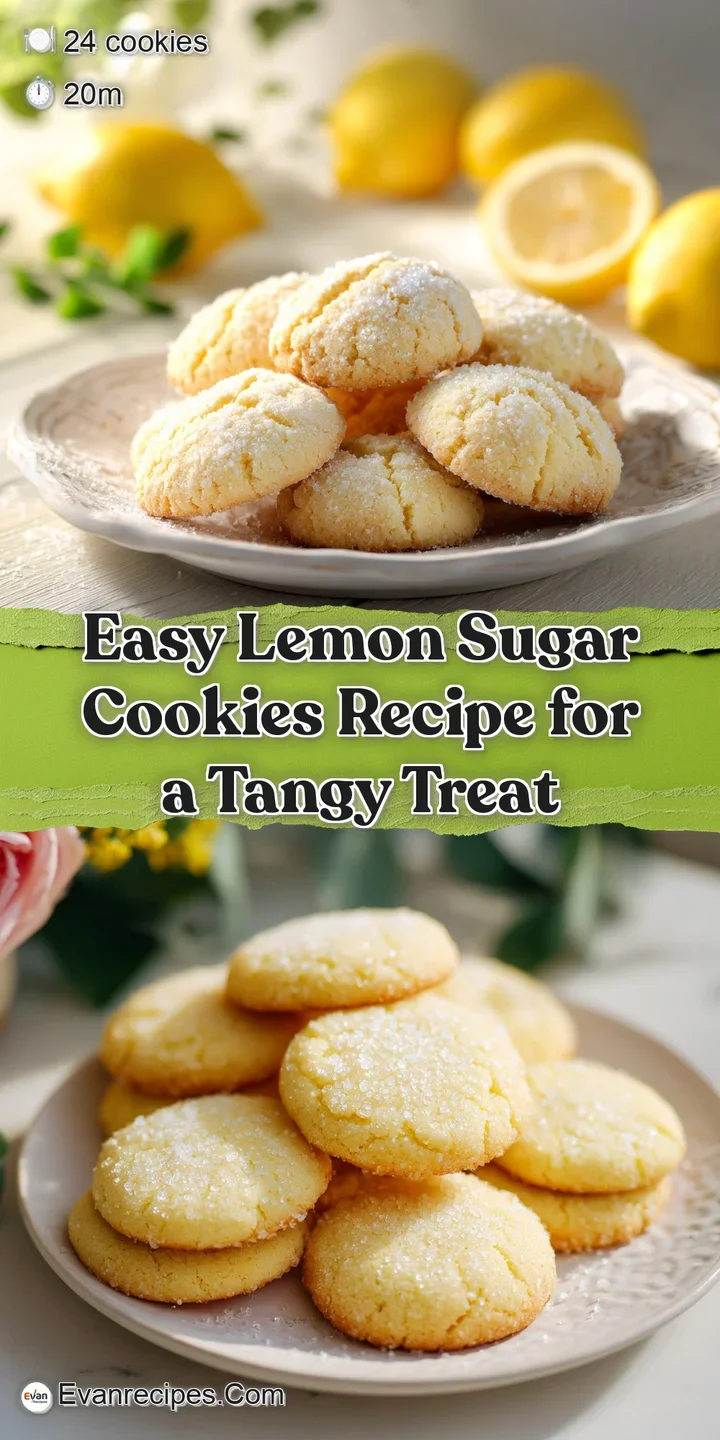 Close-up of a lemon sugar cookie highlighting the soft crumb and glistening sugar crystals, promising a burst of citrus.