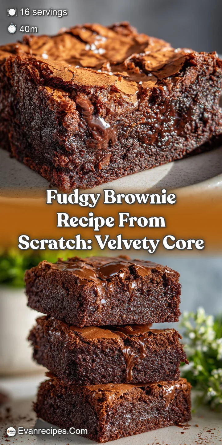 Close-up of a deeply chocolatey brownie, revealing a moist, fudgy interior with glistening melted chocolate chips.