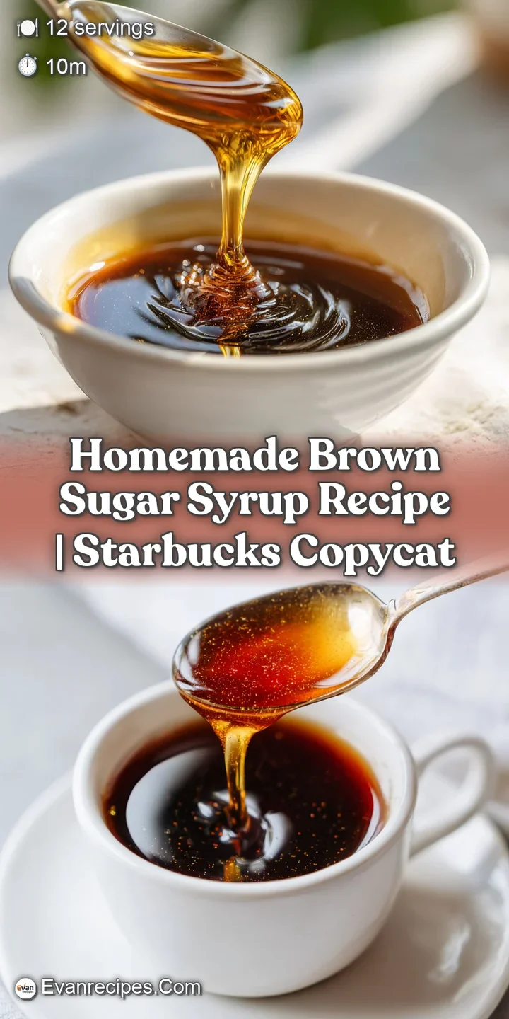 Close-up shot of thick, glossy brown sugar syrup. Captures the light and its caramel-like depth. Looks smooth and sweet.