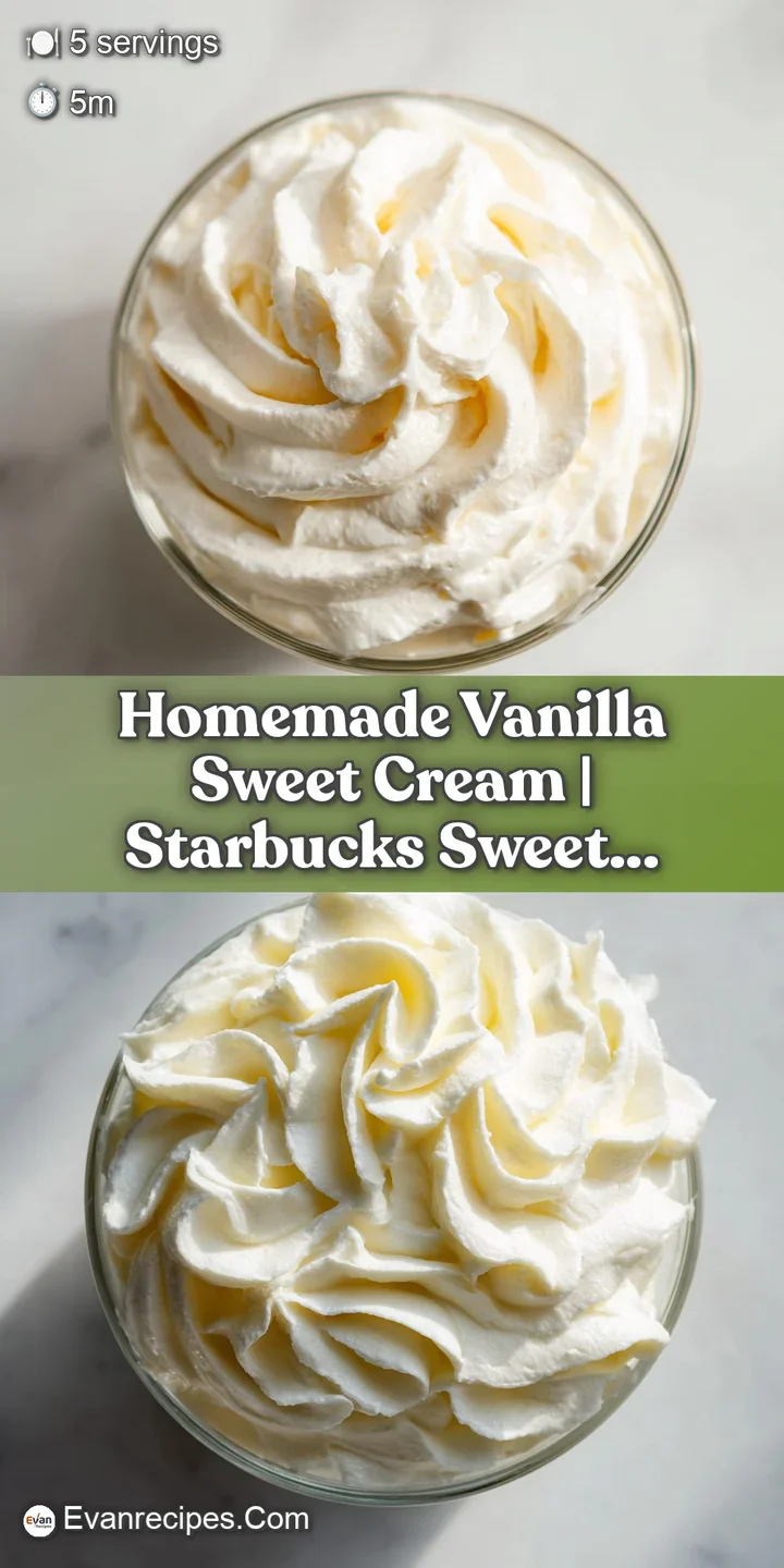 Close-up of velvety vanilla sweet cream, its smooth texture catching the light, a hint of sweetness.