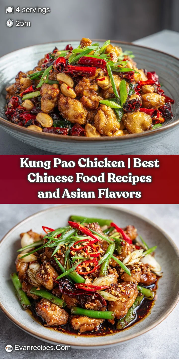 A close-up of tender chicken and bright vegetables coated in a rich, savory sauce, hinting at warmth and spice.