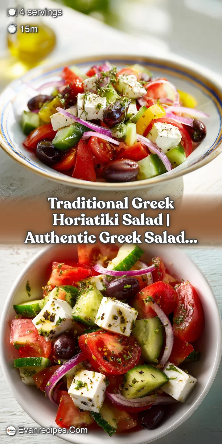 Close-up of crumbled feta cheese melting over juicy red tomato wedges and dark Kalamata olives, glistening with oil.