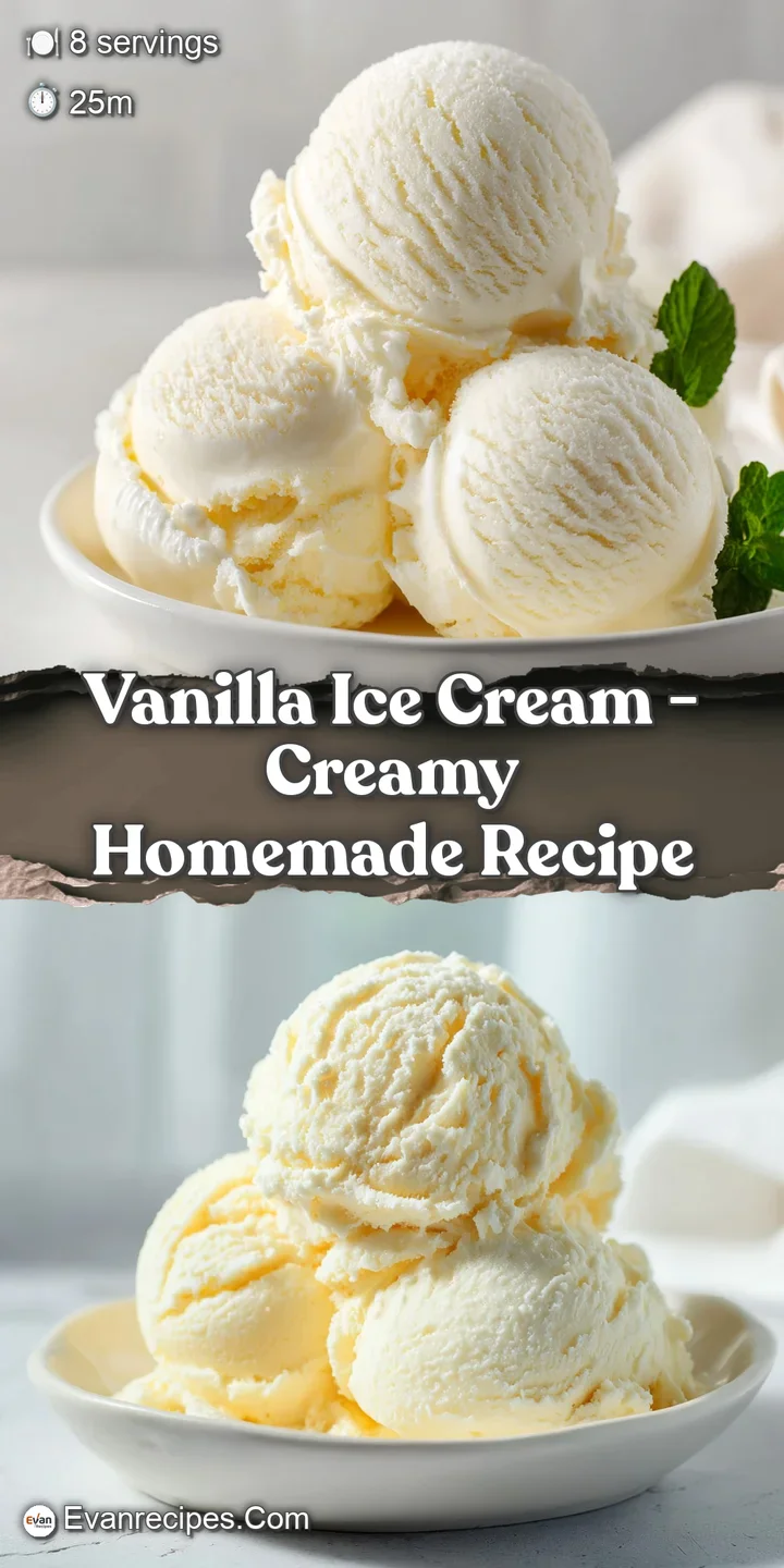 Close-up of velvety vanilla ice cream with tiny air bubbles, hinting at its rich, cool texture.