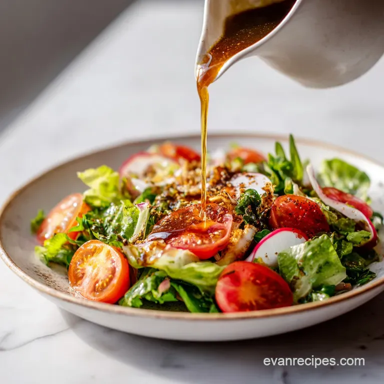 Drizzled chipotle dressing coats crisp romaine lettuce, vibrant corn, and juicy tomatoes in a bright and flavorful salad.