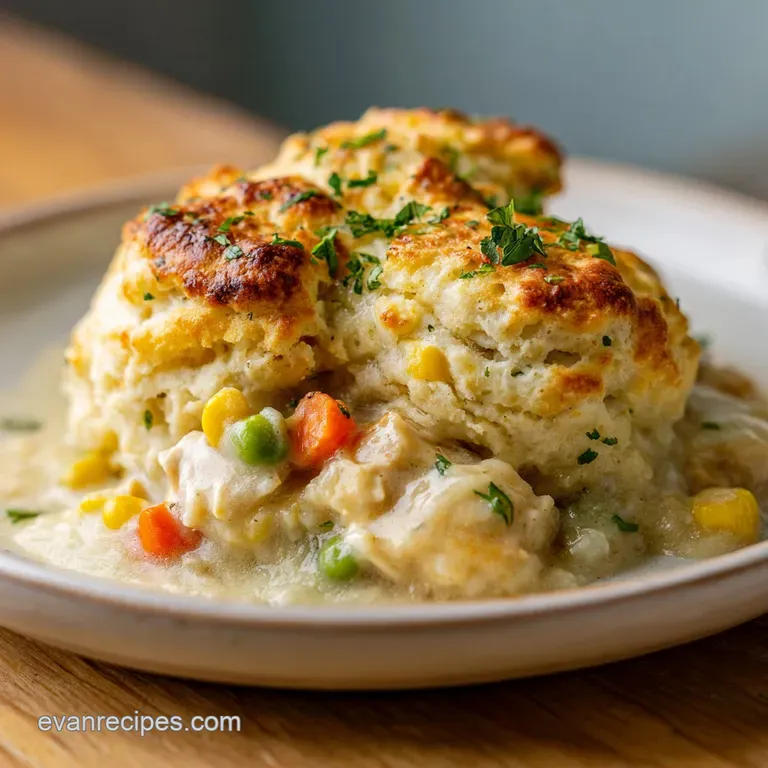 Chicken Pot Pie and Bisquick Casserole
