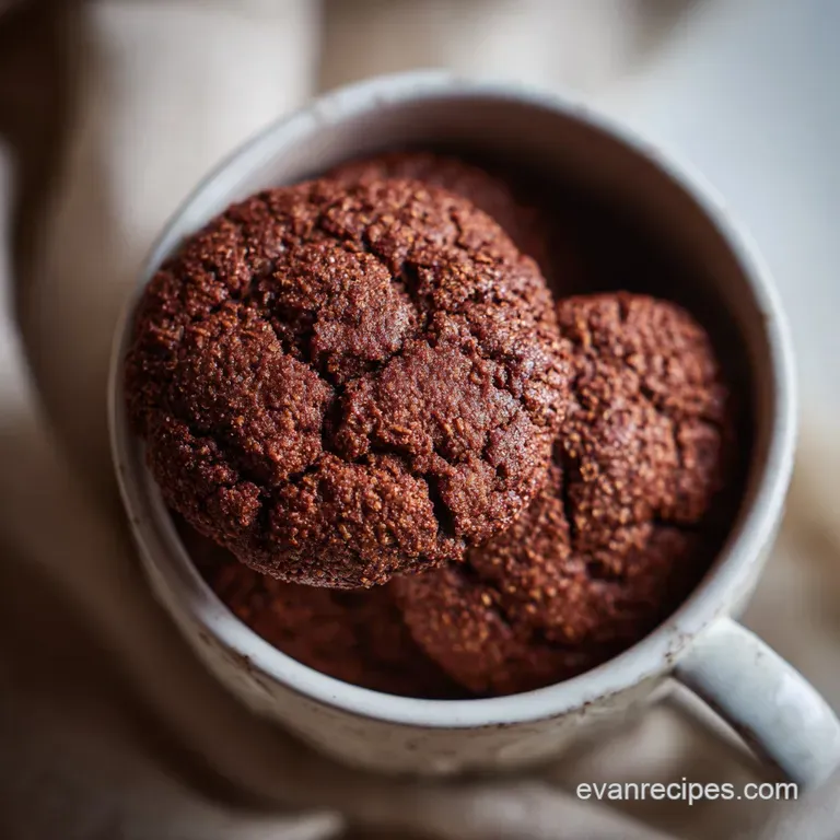 A stack of rich chocolate cookies, topped with gooey, toasted marshmallows.