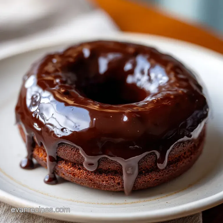 chocolate glazed donut