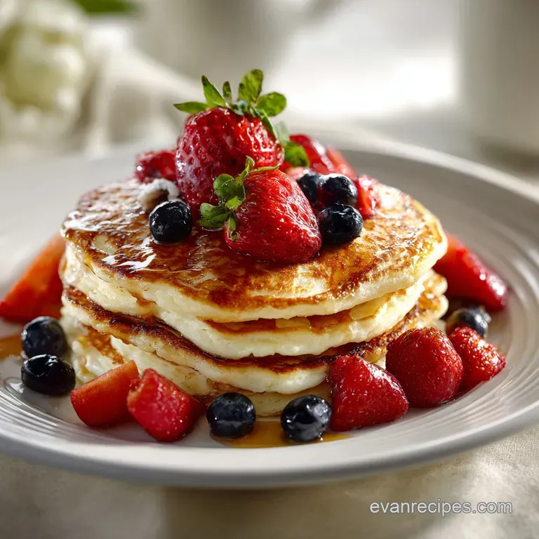 Buttermilk Pancakes: Fluffy and Diner Style