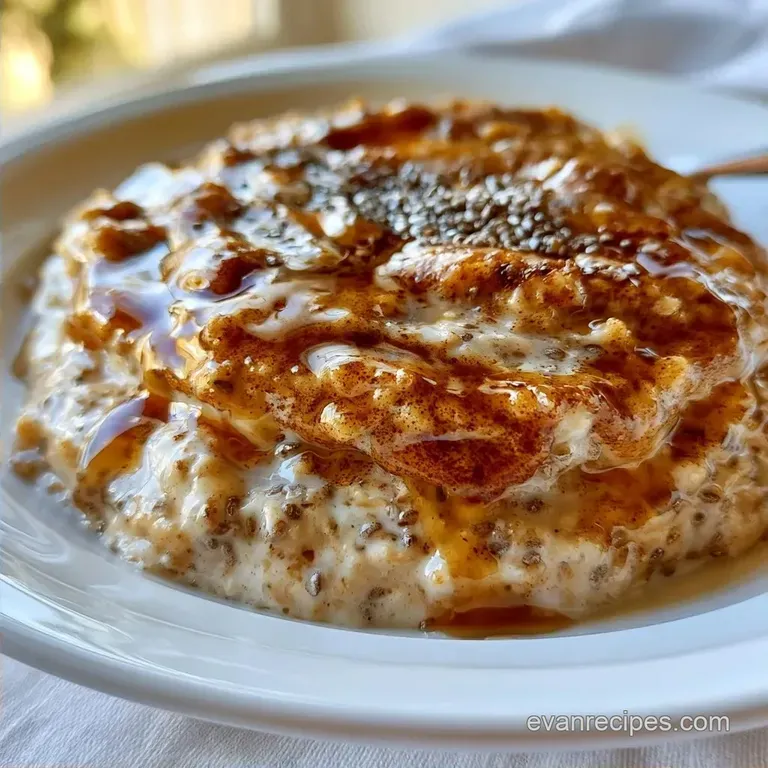 Healthy Maple Cinnamon Overnight Oats