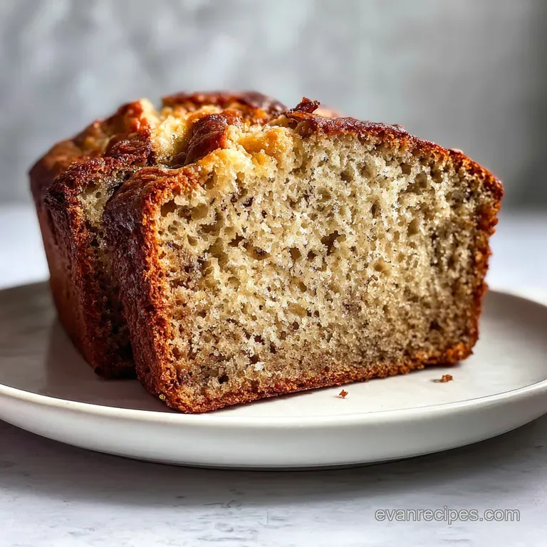 Moist Banana Bread Recipe Easy with Oil