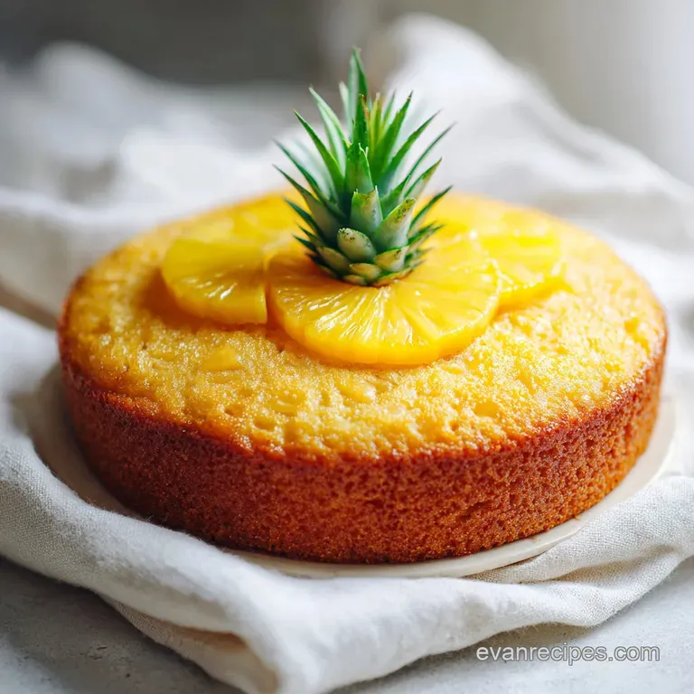 Super Moist Pineapple Cake Recipe